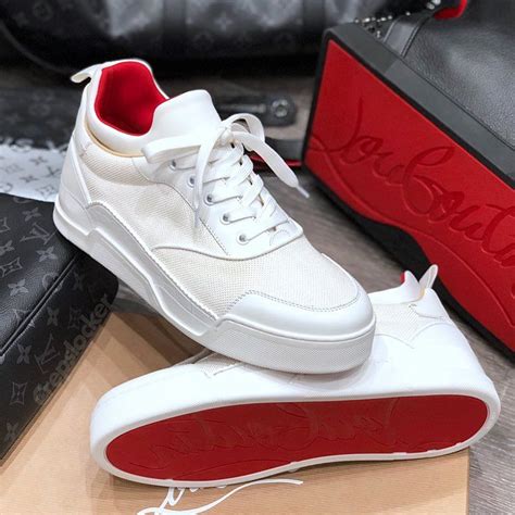 louis vuitton red shoes for men